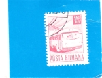 Stamps Romania -  autocar