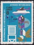 Sellos de America - Cuba -  Actividades meteorológicas