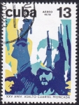 Sellos del Mundo : America : Cuba :  XXV Aniv. Asalto Cuartel Moncada