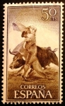 Stamps Spain -  ESPAÑA 1960 Fiesta Nacional. Tauromaquia
