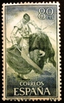 Stamps Spain -  ESPAÑA 1960 Fiesta Nacional. Tauromaquia