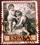 Sellos de Europa - Espa�a -  ESPAÑA 1960 Bartolomé Esteban Murillo