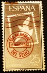 Stamps : Europe : Spain :  ESPAÑA 1961 Día Mundial del Sello