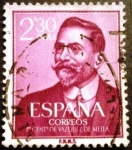 Stamps : Europe : Spain :  ESPAÑA 1961  I Centenario del nacimiento de Juan Vázquez de Mella