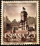 Stamps : Europe : Spain :  ESPAÑA 1961  IV Centenario de la capitalidad de Madrid