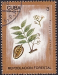 Stamps Cuba -  Swetenia mahagoni