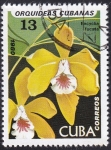 Stamps Cuba -  Encyclia fucata