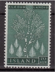 Stamps : Europe : Iceland :  Reforestación