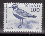 Stamps Iceland -  serie- Fauna. Pajaros