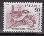 Stamps : Europe : Iceland :  serie- Fauna. Pajaros
