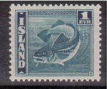 Sellos del Mundo : Europe : Iceland : serie- Peces