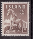 Stamps Iceland -  serie- Pony islandes