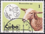 Sellos de America - Cuba -  desarrollo medicina veterinaria