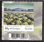 Stamps : Europe : Iceland :  Emisión "Sepac"- Paisajes