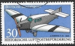 Sellos del Mundo : Europa : Alemania : aviación postal