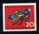 Stamps Germany -  Pro juventud- Gallo lira