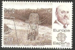 Stamps Europe - Spain -  2704 - Europa Cept, Transbordador sobre el Niágara y Leonardo Torres Quevedo