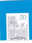 Stamps Germany -  450 aniversario Martin Lutbers