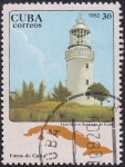 Stamps Cuba -  Faro Morro Santiago de Cuba