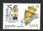 Sellos de Europa - Espa�a -  Edif 3805 - XXV Aniversario de la Copa de S.M el Rey de España de Fútbol