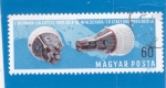 Stamps : Europe : Hungary :  naves espaciales