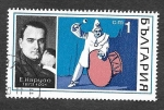 Stamps : Europe : Bulgaria :  1821 - Enrico Caruso, cantante de ópera