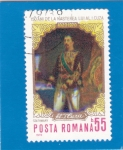 Stamps : Europe : Romania :  A.I. Cuza (1820-1873) de Carol Popp de Szathmary