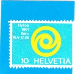 Stamps : Europe : Switzerland :  HISPA BERNA