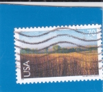 Stamps United States -  paisaje