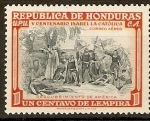 Stamps : America : Honduras :  Descubrimiento de América