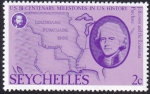 Stamps Africa - Seychelles -  Mapa de Luisiana y Jefferson