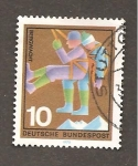 Stamps Germany -  INTERCAMBIO