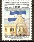 Stamps : America : Honduras :  Homenaje