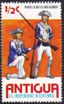 Stamps Antigua and Barbuda -  Bi-centenario de la independencia de América