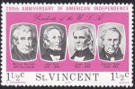 Stamps Saint Vincent and the Grenadines -  Bi-centenario de la independencia de América