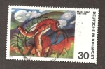 Stamps Germany -  INTERCAMBIO