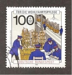 Stamps Germany -  INTERCAMBIO