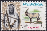 Sellos de Asia - Emiratos �rabes Unidos -  Oryx leucoryx
