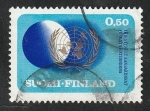 Stamps Finland -  650 - 25 Anivº de la ONU