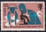 Stamps : America : Cuba :  Año Internacional de la Educación