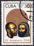 Sellos de America - Cuba -  XV Aniversario OUA