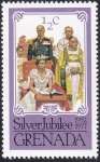 Stamps Grenada -  Aniversario de Plata