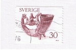 Stamps Sweden -  Suecia 5