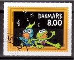 Stamps : Europe : Denmark :  Televisión infantil- Andrea y Kaj