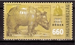 Stamps Hungary -  550 aniv. grabador y pintor