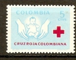 Stamps : America : Colombia :  Cruz roja