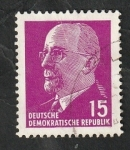 Stamps Germany -  563 - Presidente Walter Ulbricht