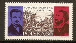 Stamps : Europe : Poland :  Comuna de Paris