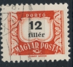 Stamps Hungary -  HUNGRIA_SCOTT J250.01
