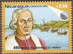 Stamps : America : Nicaragua :  Cristobal Colón